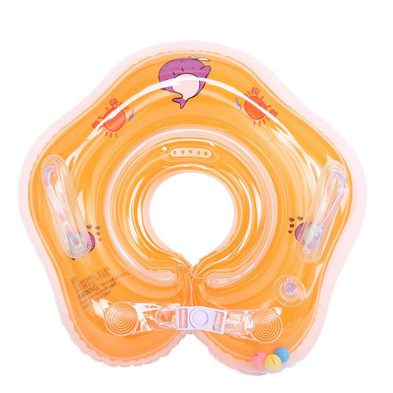 DE Baby Schwimmring für den Hals Babyschwimmring Schwimmkragen Schwimmhilfe Neu 