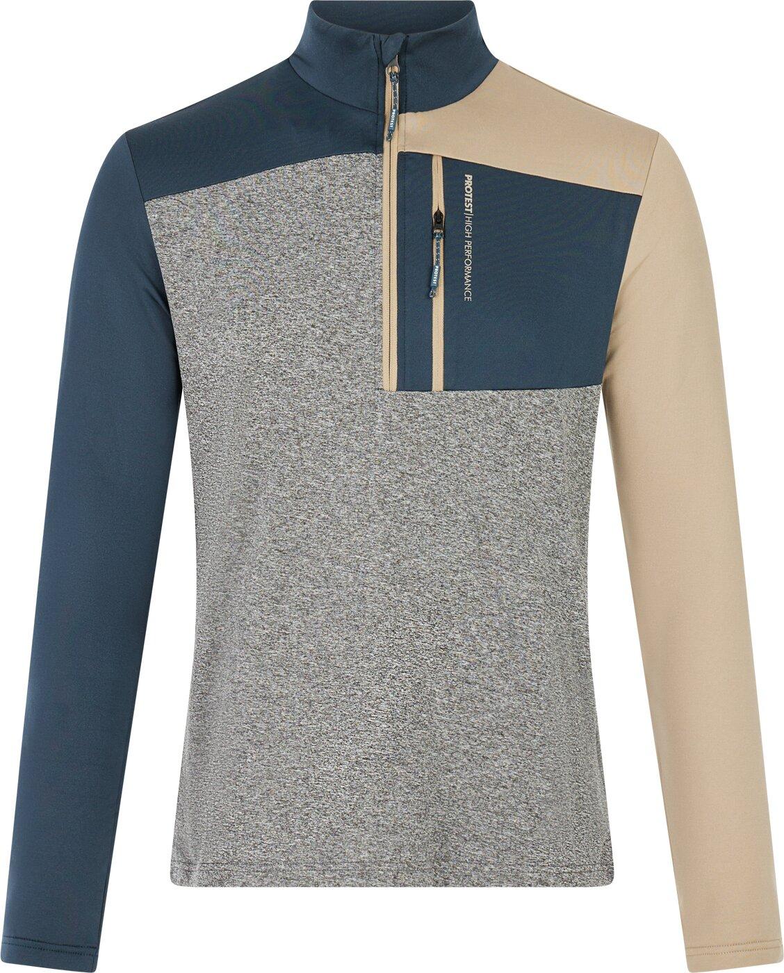 PROTEST PRTDraw 1/4 zip active top Twilight navy Twilight navy XXL 12752001