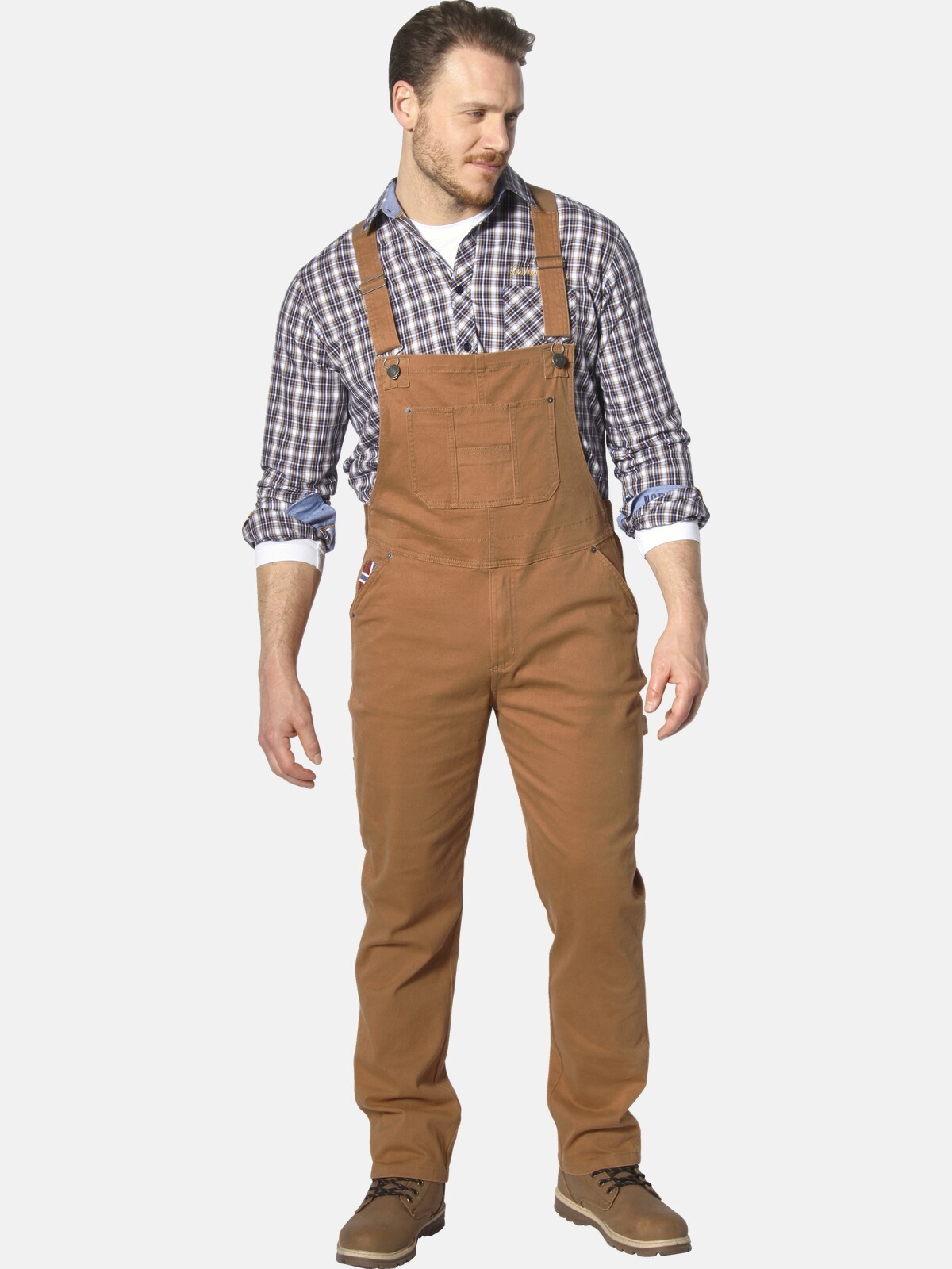 Jan Vanderstorm Latzhose KEARON Herren 2796 beige 60 279611-0014