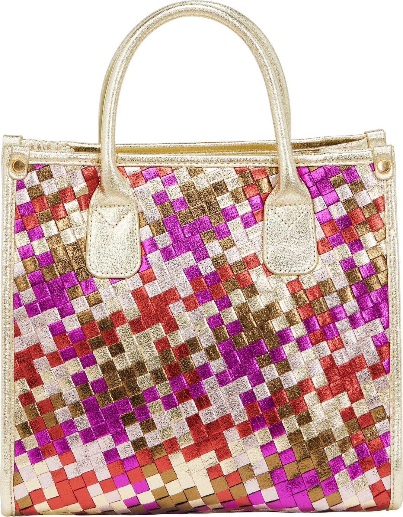 FENIA damen tragetasche - goldfuchsia, onesize