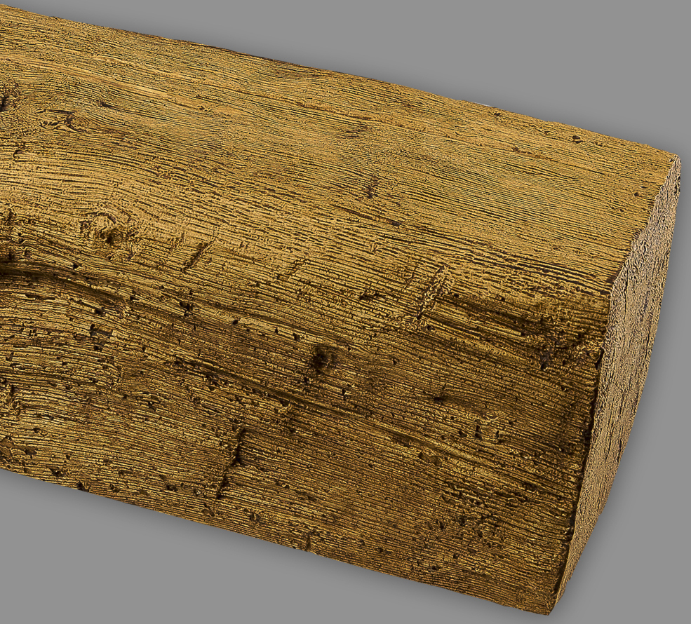 Sachex HOMESTAR Deckenbalken Eiche hell, Holz Imitat, 12 x 12 cm, Länge 3m 19562