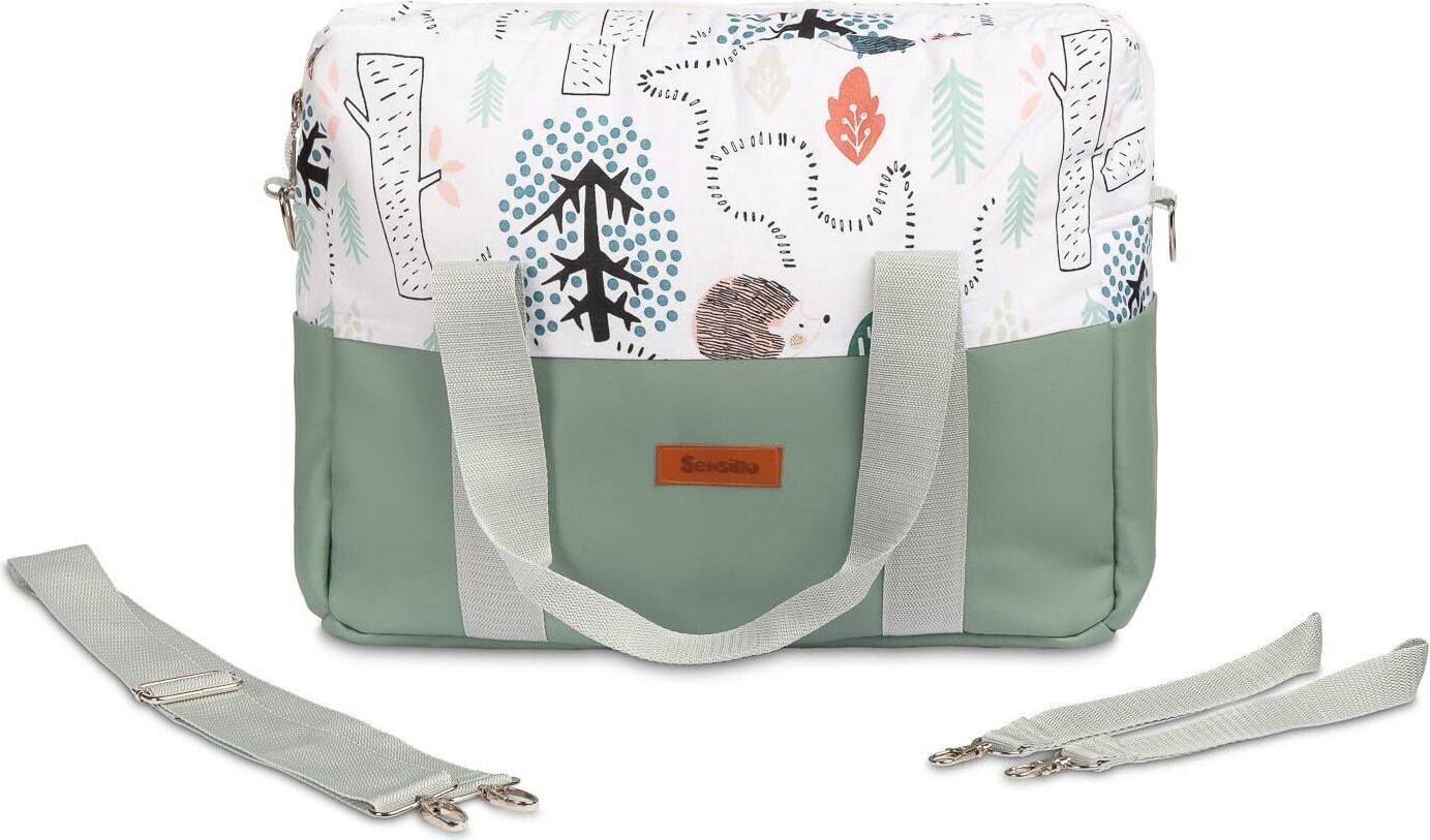 2er Set Windel Organizer - Tragbare Wickeltasche Mit Fächern Für Babyzimmer