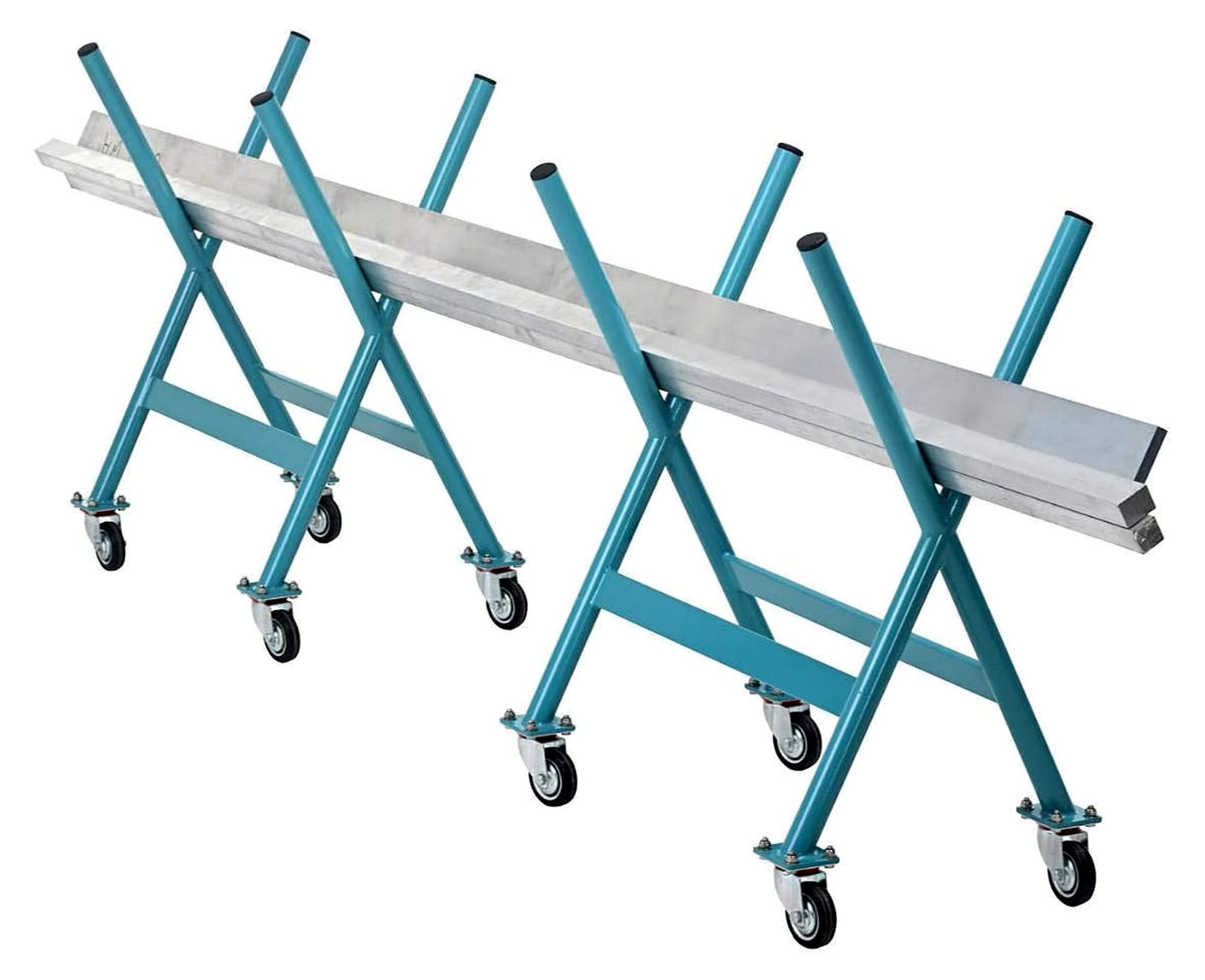 Markenlos Werkstattwagen Set für den Transport von Rohren und Langmaterial