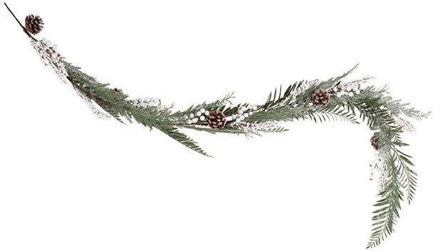 Ginger Ray Natural Christmas Pflanze mit Beeren 1,9m