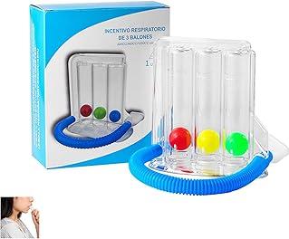Akhan Atemtrainer Lungenfunktion Tiefatemtrainer,Atemübungsgerät Mit 3 Bunten Bällen,Tiefenatmungstrainer für Logopädie und Lungenfunktion 174828041
