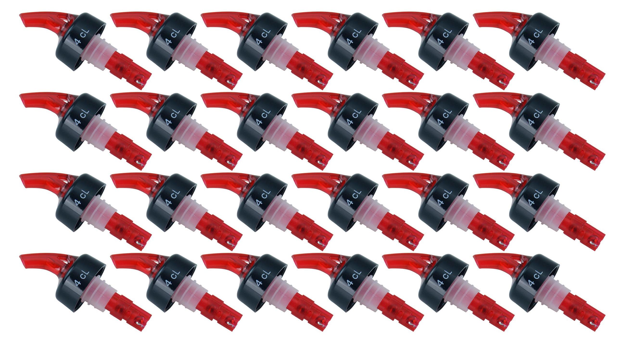 6 Beccucci Dosatori Per Bottiglie Da 3 Cl – Versatore In Plastica Per Liquori, Cocktail, Olio E Aceto – Dosatore Automatico Per Bar E Cucina