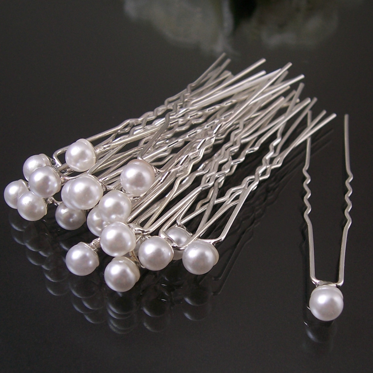 Stabile Haarnadeln Aus Edelstahl – 6,4 Cm, Silber, 3 Stück, Ideal Für Dicke Haare & Updos