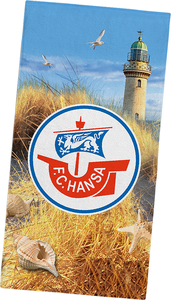 Vertriebsarena F.C. Hansa Rostock Velourstuch Warnemünde