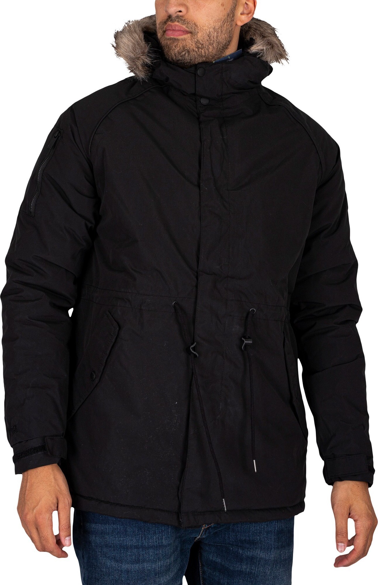 Regatta Salinger III Parka-Jacke, Schwarz XL RMP329-800