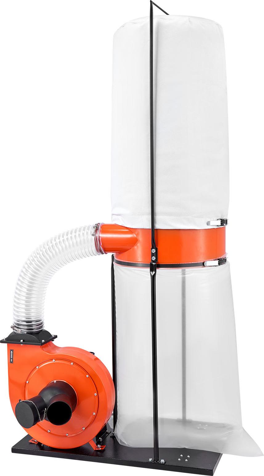 VEVOR Absauganlage, 2038,8 m³/h 2,5 Mikron Späneabsauganlage, 2,0 PS Sägemehlsammelsystem mit 132,5 L Staubsammelbeutel und 159 L Filterbeutel, Staubsammler für die Holzbearbeitung