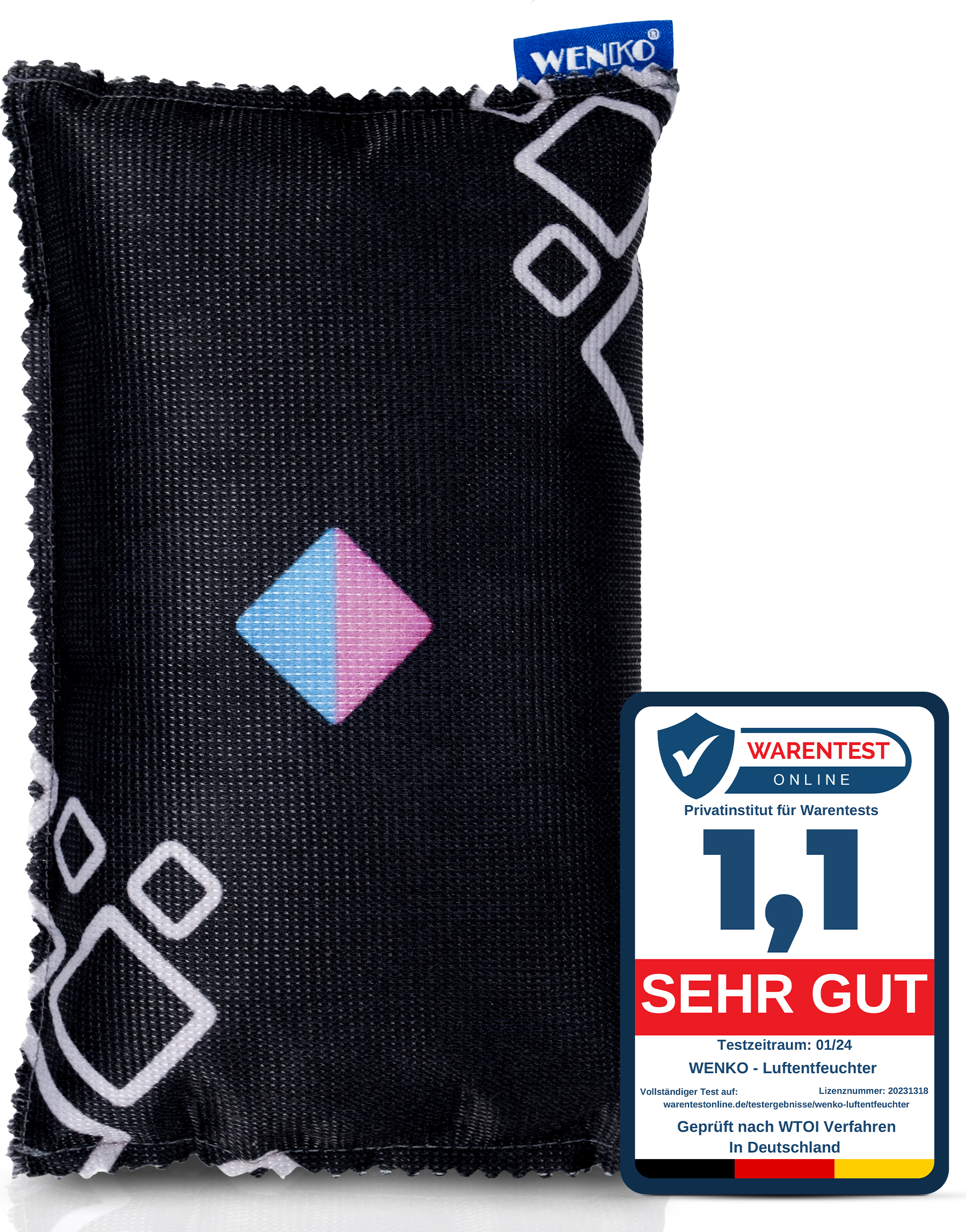 Wenko Auto-Entfeuchter mit Indikator 2 x 500 g 71432800