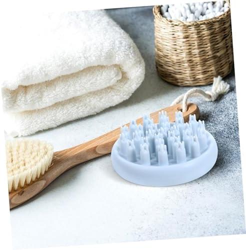 Markenlos Massagebürste für die Kopfhaut, Shampoo-Bürste, Gerät zum Kopfhautpeeling, Haarpeeling für die Kopfhaut, Duschbürste zur Kopfhautmassage, kleines Kopfhautmassagegerät, Haarbürste zum Haarewaschen