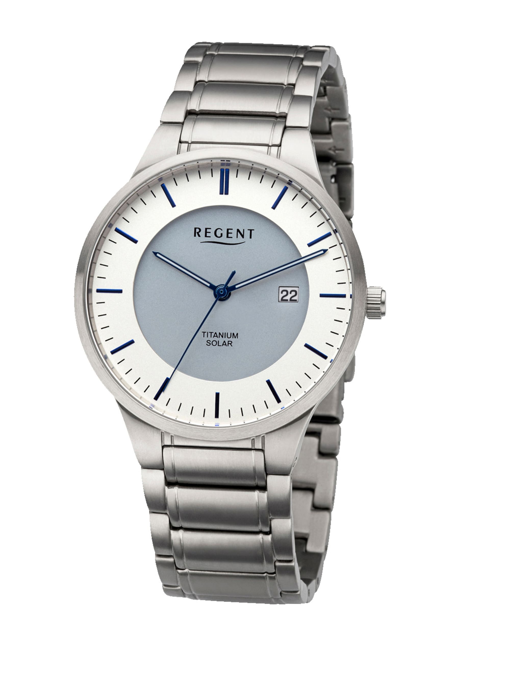 Regent - 32-BA-708 - Solaruhr - Titanuhr - Herrenuhr