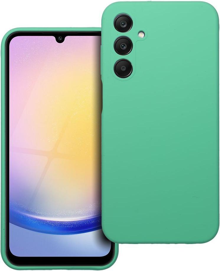 SILIKÓNOVÝ 2mm kryt mobilného telefónu vhodný pre SAMSUNG A25 5G mint