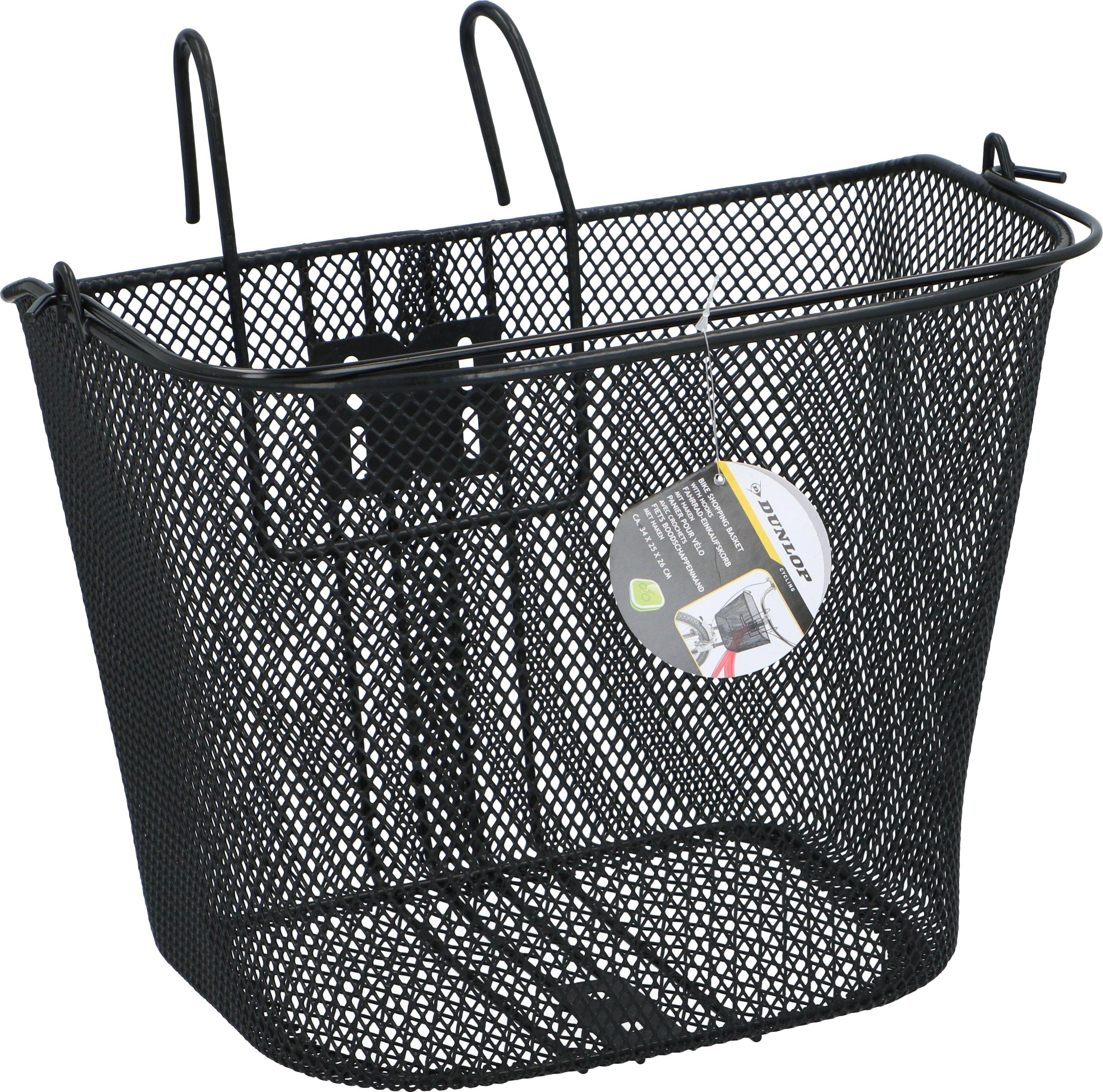 Panier De Guidon Plastique Noir Pour Vélo électrique – 26x21x26cm (sans Marque)