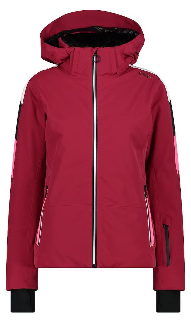 CMP Damen Skijacke Jacket Zip Hood Rot 40