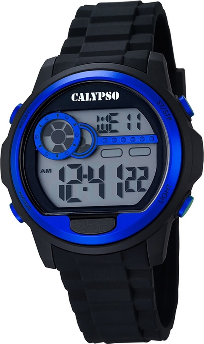 Calypso plastové PUR pánske hodinky K5667/3 náramkové hodinky čierne digitálne D2UK5667/3