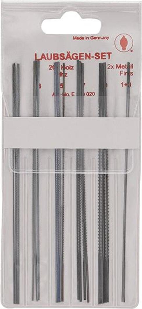 PUK Laubsäge-Set in Tasche (Laubsägeset) Anzahl: 22-teilig E540020