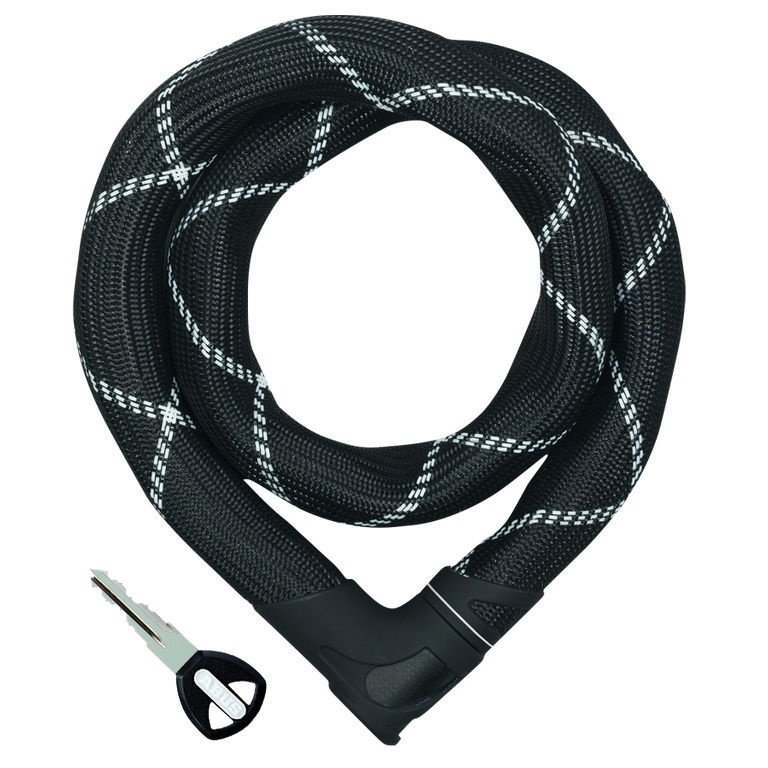 ABUS Kettenschloss Iven Chain 8210 – 110 cm – Sicherheitslevel 10 – Schwarz 1967