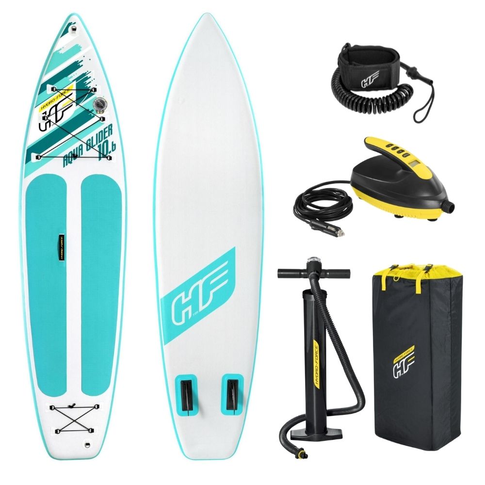 Bestway Sup Board - Hydro Force - Súprava Aqua Glider a elektrická vzduchová pumpa SUP 12V