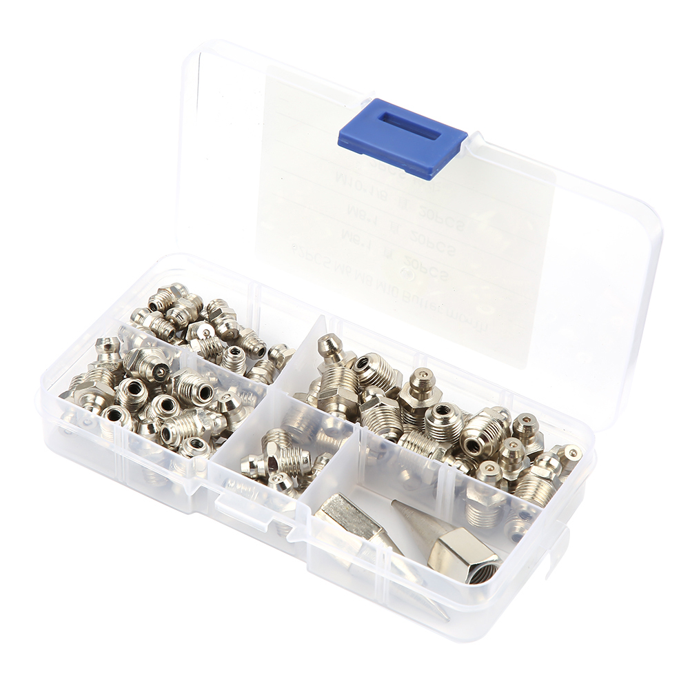 Cocosity Schmiernippel, Schmiernippelpackung, Schmiernippelverschraubungen, mechanisches Schmierungsteil, Metallschmiernippel