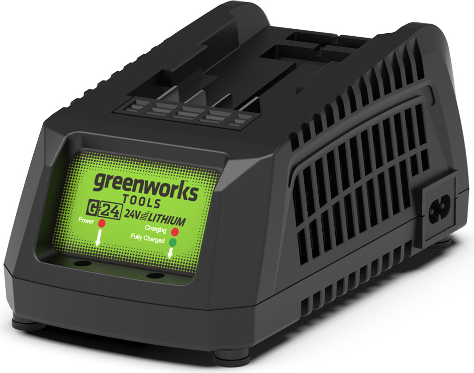 GREENWORKS TOOL Greenworks 24V Ladegerät 2A G24C (ohne Akku) 438299