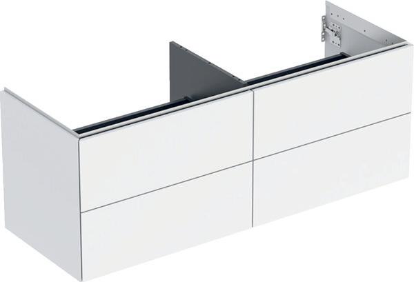 Geberit ONE Unterschrank für Aufsatzwaschtisch, 4 Schubladen, 133,2x50,4x47cm, 505.266.00.2 Image