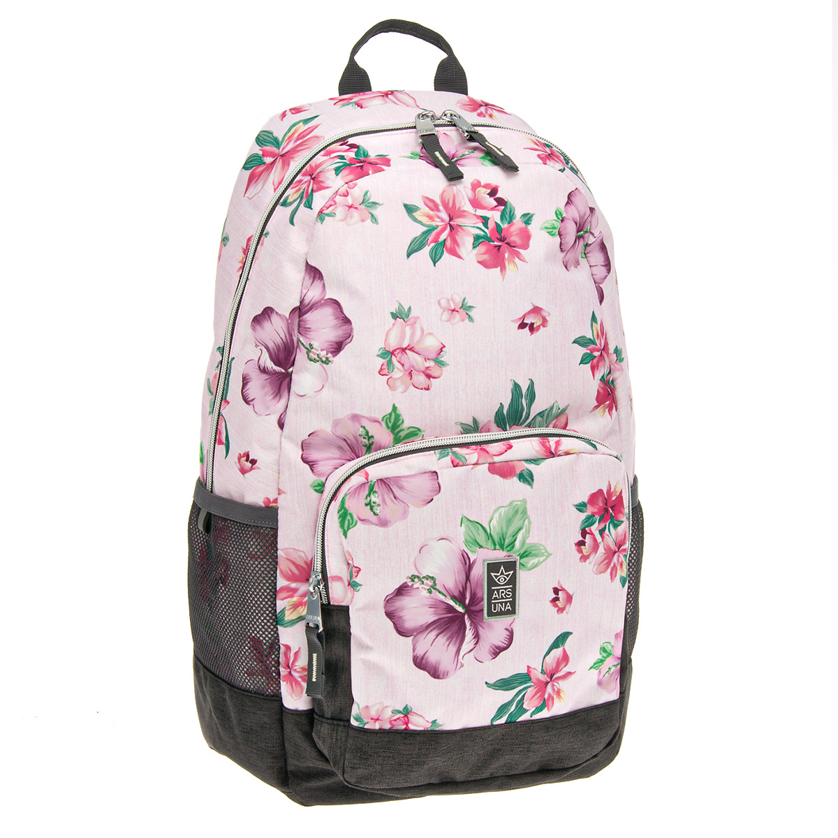 ARS UNA Studentenrucksack Flowers AU-14