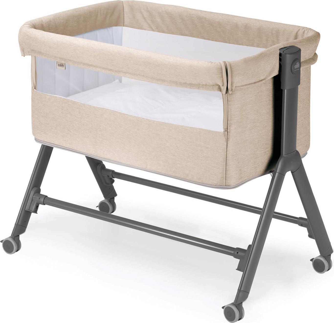 Baby Beistellbett Sempreconte Joy | Mehr Farben verfügbar | Reisebett und Laufstall | Bis 15 kg