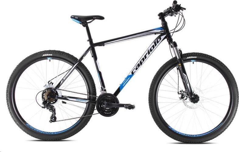 Horský bicykel Capriolo OXYGEN 29"/21" bielo-modro-čierny