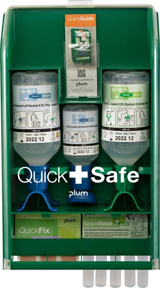 PLUM 1-Hilfe-Station QickSafe Box Chemical Industry 5171