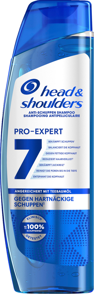 P & G Head & Shoulders Shampoo ProExpert 7 gegen hartnäckige Schuppen 250ml 882828