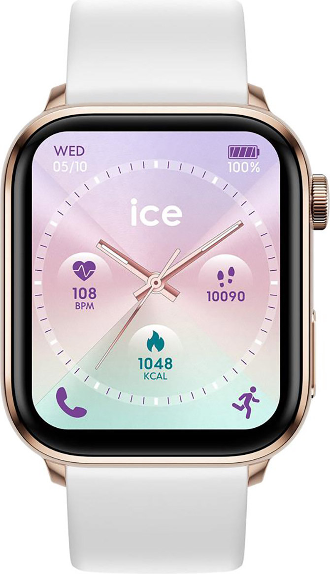 Hodinky Ice-Watch 024302 Smartwatch ICE Smart 3.0 ružovo zlatá farba/biela