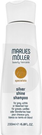 Marlies Möller Specialists Silver Shine Shampoo Kondicionujúci šampón na platinové blond a sivé vlasy 200 ml