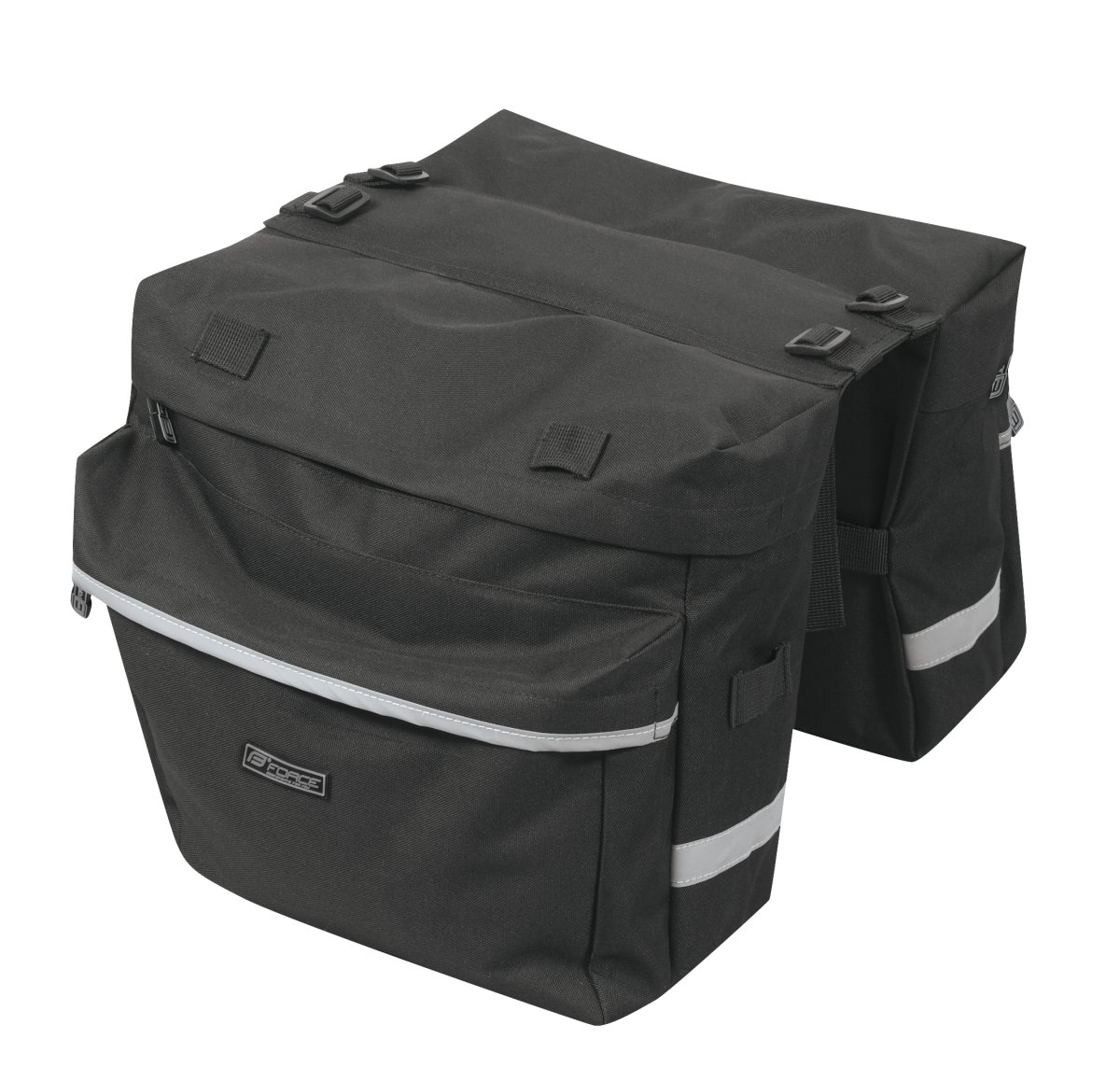 Force / Doppelte Fahrradreisetasche Black 20 L 89635