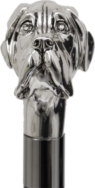 PASOTTI Silver Labrador 50cm Shoehorn – Italian Handcrafted Luxury Pasotti