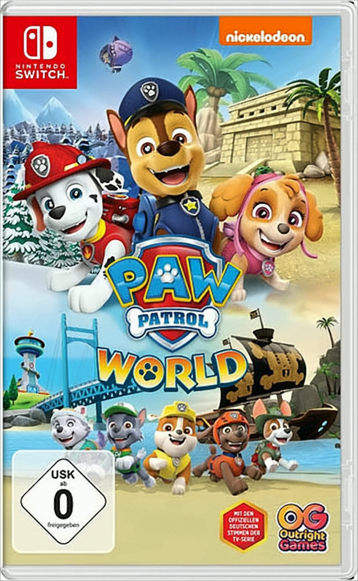 Paw Nintendo Patrol World Switch-Spiel Spiel