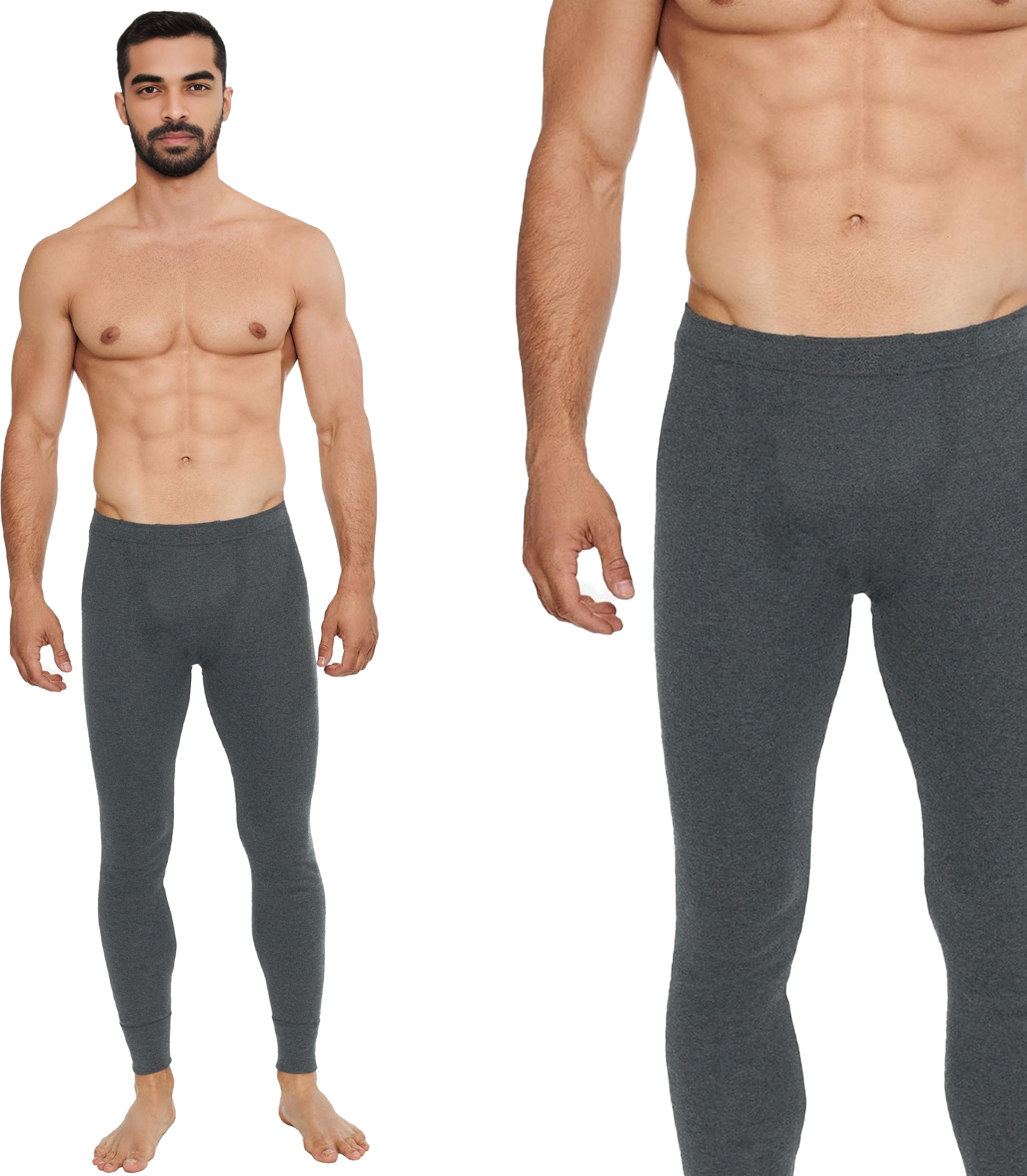 Produktbild von Mit Kapuze SGS Thermounterhose Herren Lang Thermounterwäsche Skiunterwäsche Thermo Unterhose Herren