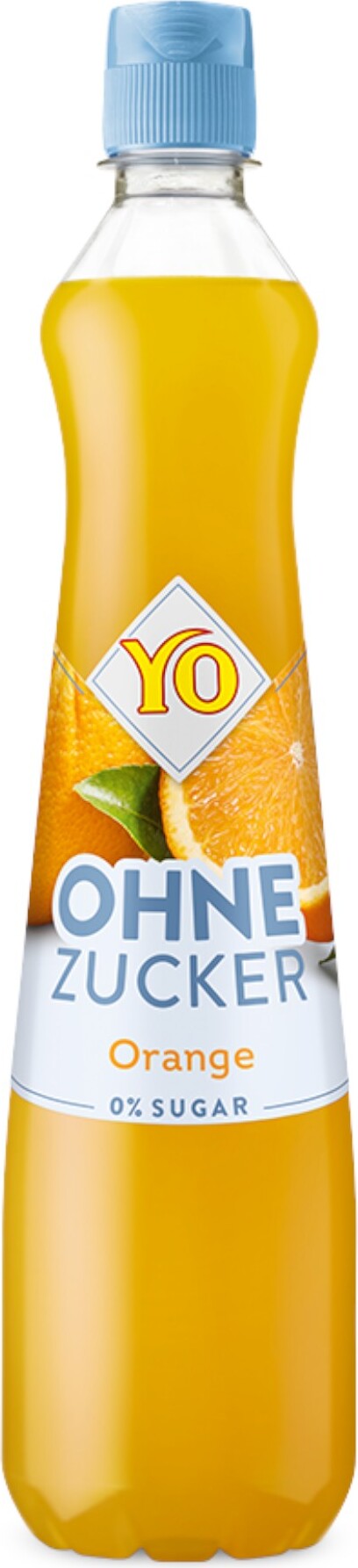 YO Sirup YO Ohne Zucker Orange Sirup 700ml