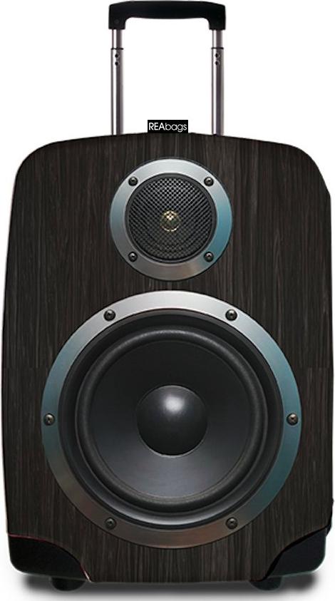REAbags Boombox Kofferhülle - schwarz 9053_Boombox
