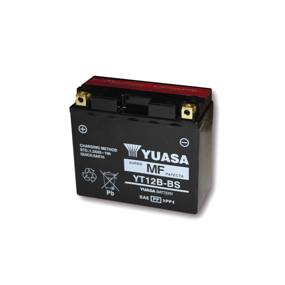 YUASA Batterie YT 12 B-BS (YT 12B-4) wartungsfrei (AGM) 291-305