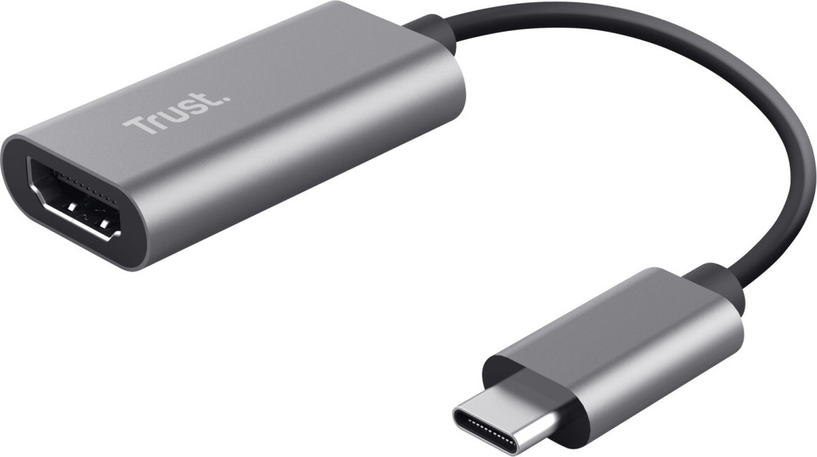Trust Dalyx USB grafický adaptér sivý