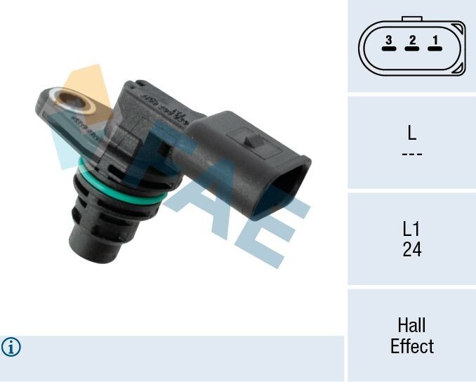 FAE Motordrehzahlsensor Drehzahl-Sensor 79142 für VW Golf IV Schrägheck (1J1)