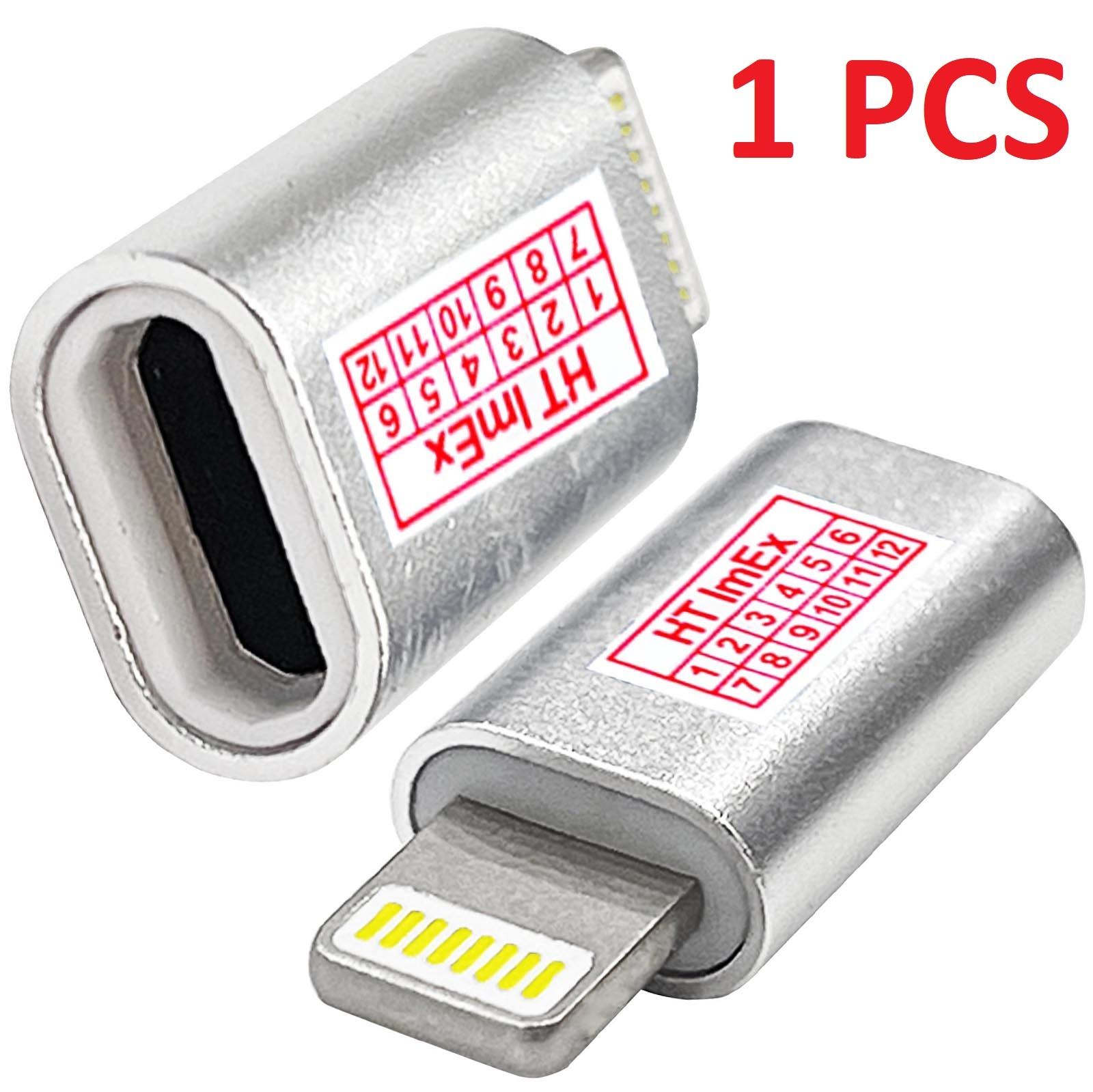 HT ImEx Adapter IPhone IPad IPod IOS 8 Pin auf Micro-USB buchse synchronisieren laden