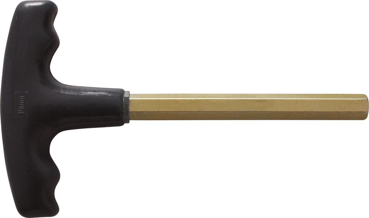 KS Tools BRONZEplus Innensechskant-Winkelstiftschlssel mit T-Griff 8 mm 963.1576