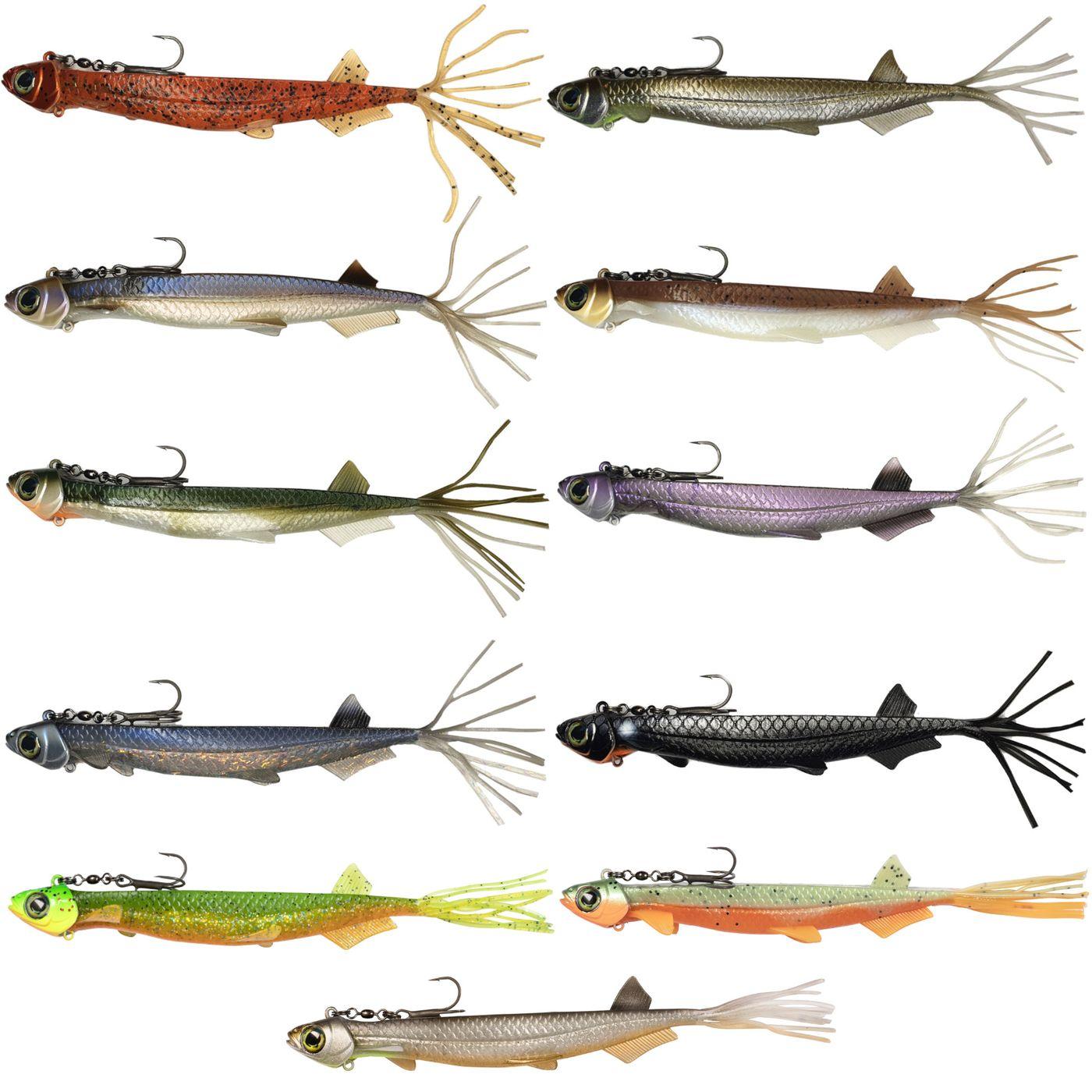 Quantum 21cm 60g Pelagic Shad Set Hairy - montierter Gummifisch, Farbe:Magic Pelagic 3461001-aus