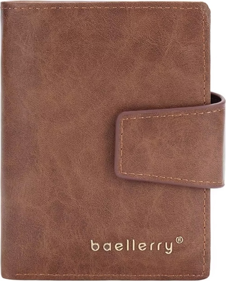 Herren Geldbörse Baellerry Jackob - Elegante Braun RFID Geldbörse KP35615