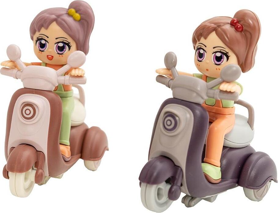 Mädchen auf einem Mix-Roller – Askato