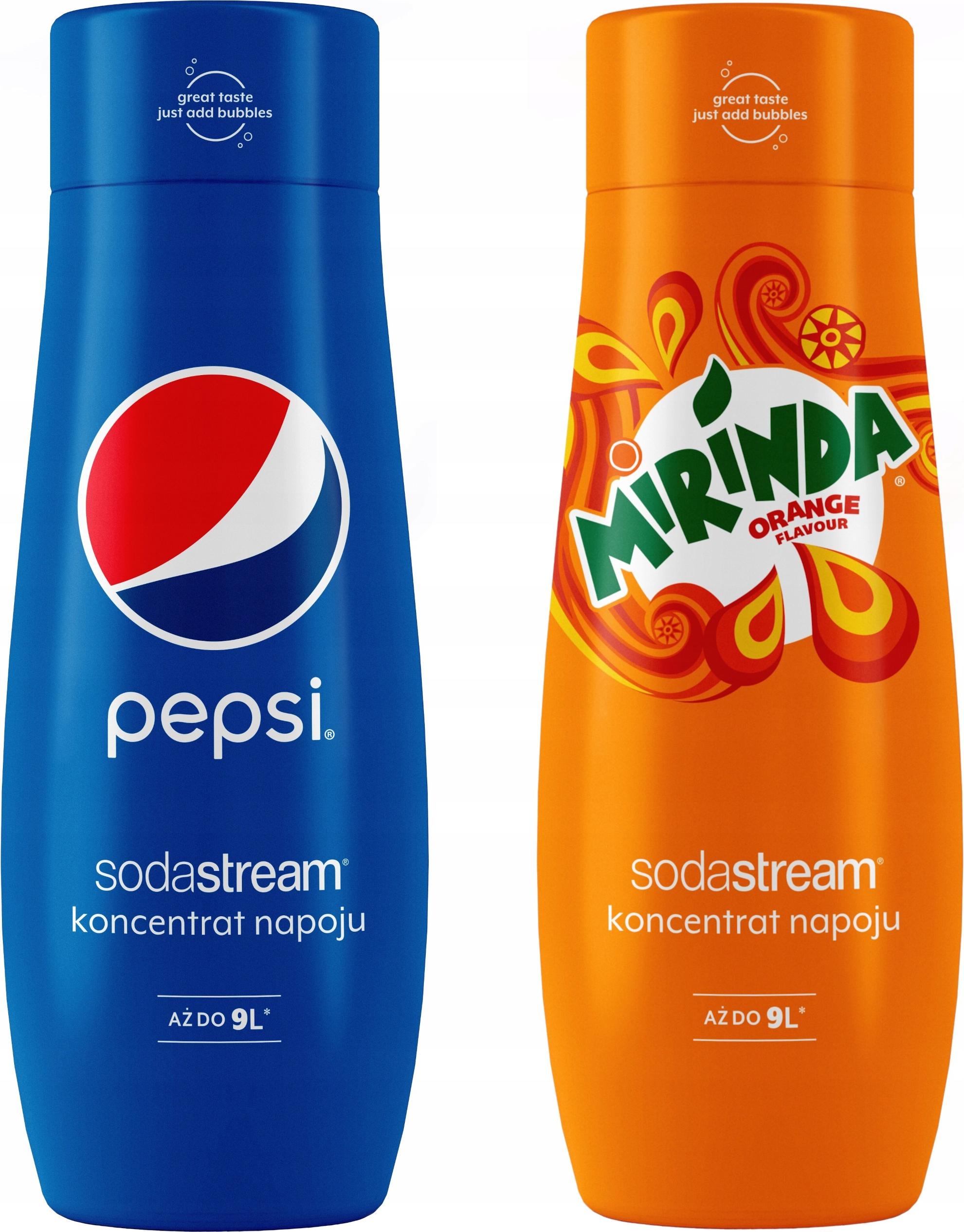 sada 2 koncentrátov SodaStream Pepsi+Mirinda