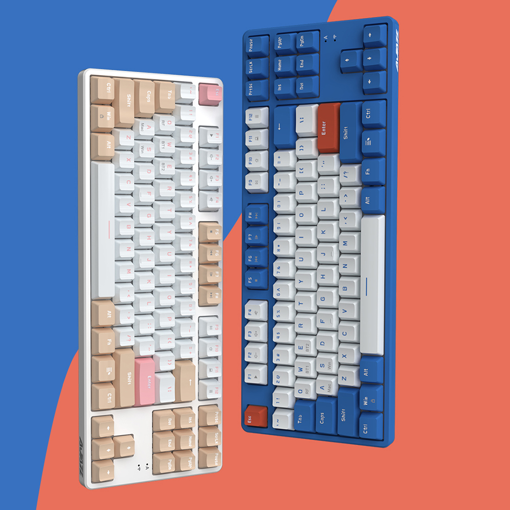 Douself Drahtlose mechanische Dual-Mode-Tastatur mit 19 Tasten und Anti-Ghosting-Tastatur